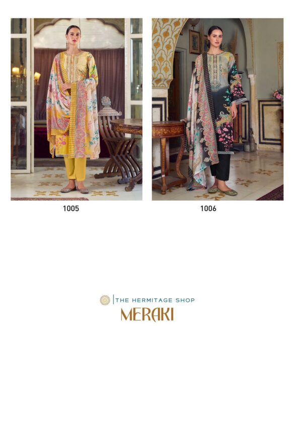 THE HERMITAGE SHOP MERAKI LAWN WHOLESALE PAKISTANI SUITS