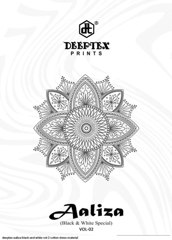 DEEPTEX AALIZA BLACK AND WHITE VOL 2