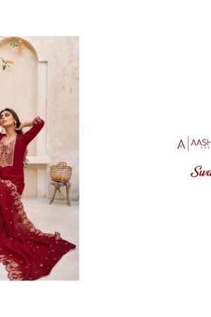 AASHIRWAD CREATION SWARAJ PARTY WEAR PREMIUM SILK SALWAR SUITS