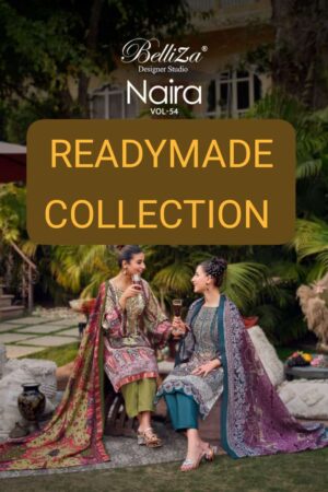 BELLIZA NAIRA VOL 54 READYMADE COTTON KURTI ONLINE WHOLESALE