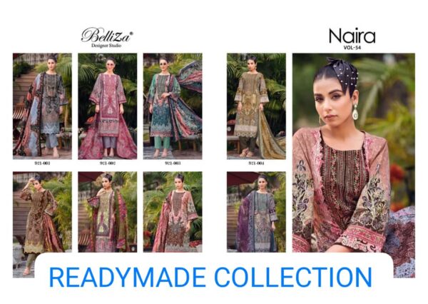 BELLIZA NAIRA VOL 54 READYMADE COTTON KURTI ONLINE WHOLESALE