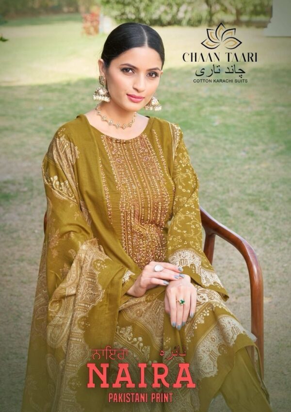 CHAAN TAARI NAIRA PAKISTANI PRINT SALWAR SUITS WHOLESALE