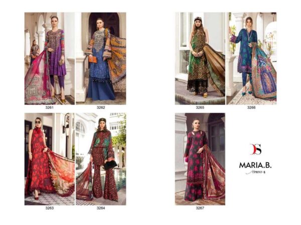 DEEPSY MARIA B FESTIVE EDITION 3284 ABCD PAKISTANI SUITS ONLINE