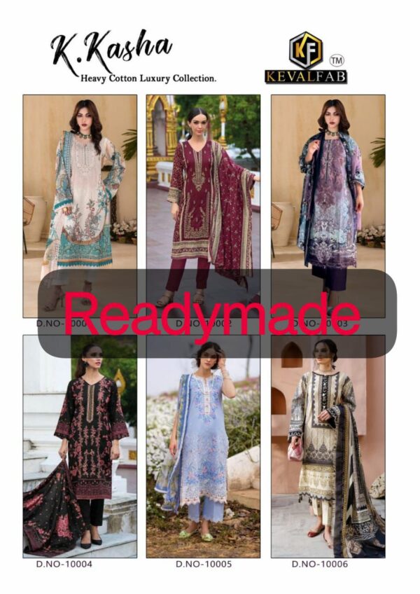 KEVAL FAB K KASHA VOL 8 READYMADE KARACHI KURTI ONLINE SHOPPING