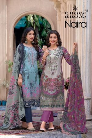 KROSS KULTURE NAIRA UNSTITCHED DRESS MATERIAL CATALOGUE