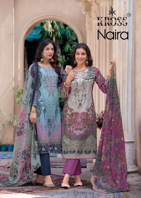 KROSS KULTURE NAIRA UNSTITCHED DRESS MATERIAL CATALOGUE