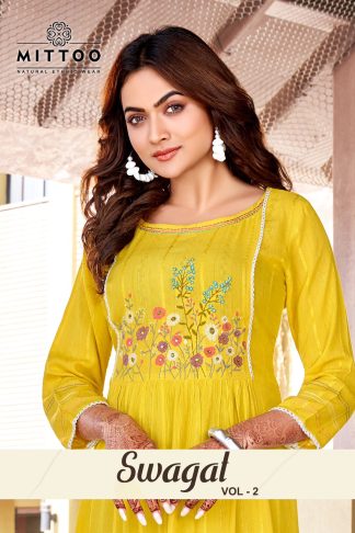MITTOO SWAGAT VOL 2 READYMADE KURTI ONLINE WHOLESALE