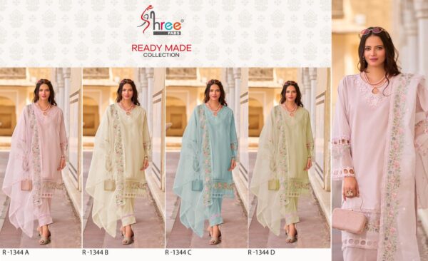 SHREE FABS SR-1344 READYMADE COLLECTION PAKISTANI KURTI CATALOGUE