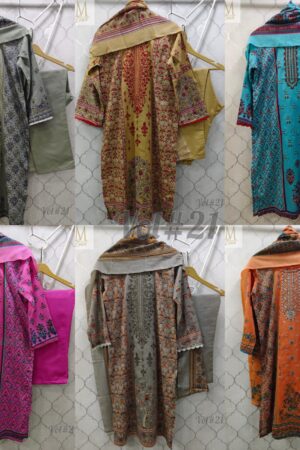 VAMIKA M-LAWN VOL-21 READYMADE LAWN KURTI WITH EMBROIDERY