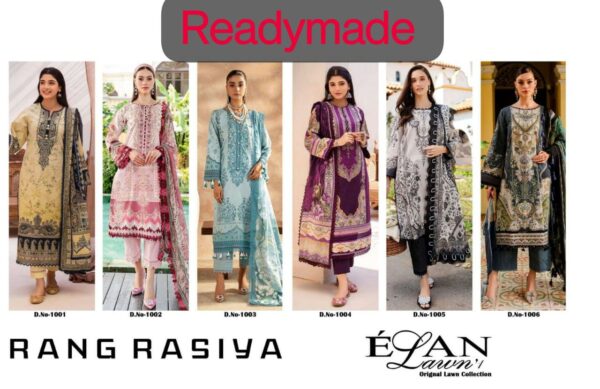 RANG RASIYA ELAN READYMADE WHOLESALE PAKISTANI KURTI WITH PRICE