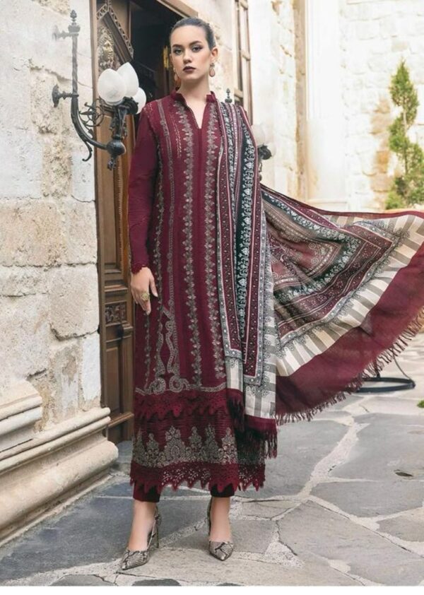 HAZZEL PRINTS MARIAB EMBROIDERED 05 5001 PAKISTANI SUITS AT BEST PRICE