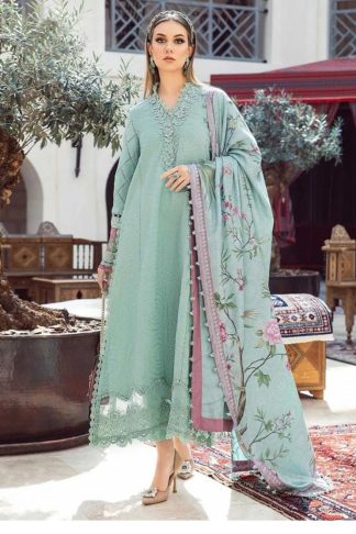 HAZZEL PRINTS MARIAB EMBROIDERED 05 5002 PAKISTANI SUITS ONLINE INDIA