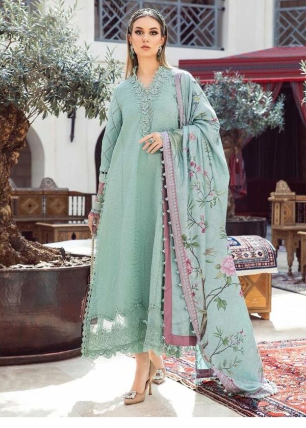 HAZZEL PRINTS MARIAB EMBROIDERED 05 5002 PAKISTANI SUITS ONLINE INDIA