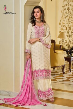 EBA LIFESTYLE ZARKASH COLOR EDITION D 1657 A LATEST COLLECTION SALWAR SUITS