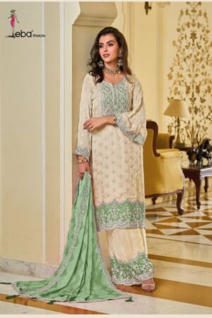 EBA LIFESTYLE ZARKASH COLOR EDITION D 1657 C RICH COMBINATION SALWAR SUITS