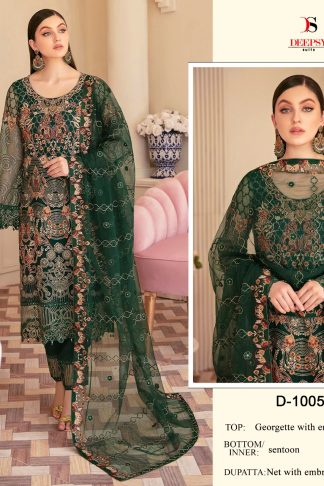 DEEPSY D 1005 GEORGETTE PAKISTANI SALWAR KAMEEZ ONLINE