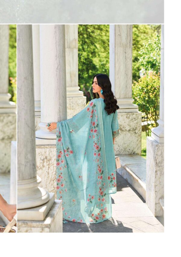 KAILEE FASHION IZHAAR VOL 3 42731-42736 LINEN CATALOGUE SUITS DESING (11)