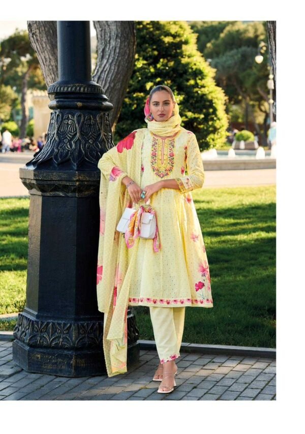 KAILEE FASHION TASAVVUR 42711-42715 PURE COTTON PARTY WEAR SUITS - Image 6