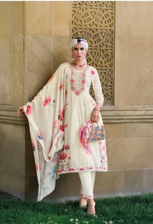 KAILEE FASHION TASAVVUR 42711-42715 PURE COTTON PARTY WEAR SUITS - Image 12