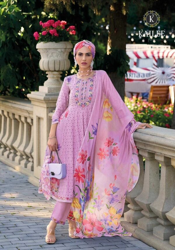 KAILEE FASHION TASAVVUR 42711-42715 PURE COTTON PARTY WEAR SUITS - Image 10