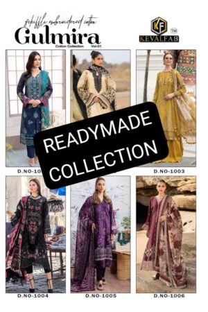 KEVAL GULMIRA VOL-1 READYMADE COLLECTION PAKISTANI KURTI