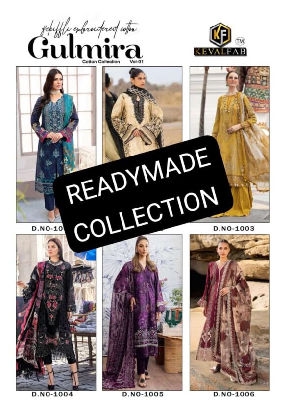 KEVAL GULMIRA VOL-1 READYMADE COLLECTION PAKISTANI KURTI