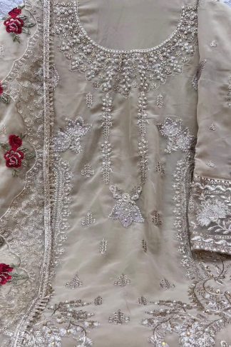 SANIYA TRENDZ H 7032 FOX GEORGETTE PAKISTANI SUITS FOR WOMEN
