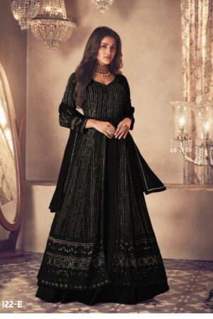 SAYURI 122 PREMIUM COLLECTION GEORGETTE WITH EMBROIDERY GHAGRA SET
