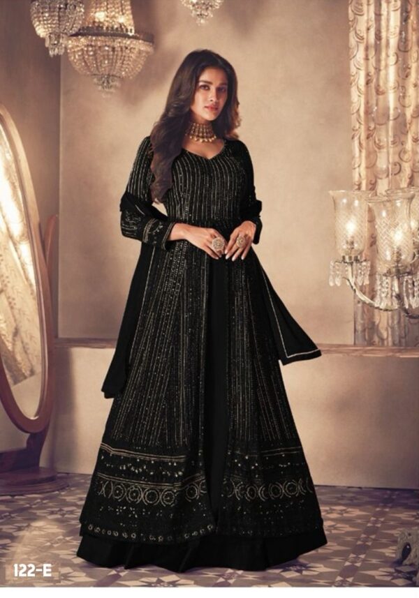 SAYURI 122 PREMIUM COLLECTION GEORGETTE WITH EMBROIDERY GHAGRA SET