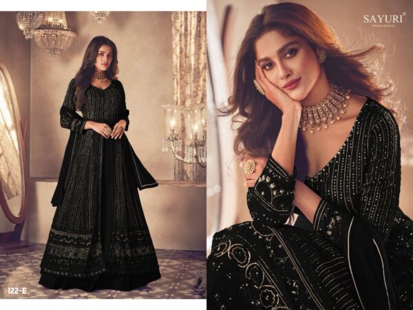 SAYURI 122 PREMIUM COLLECTION GEORGETTE WITH EMBROIDERY GHAGRA SET