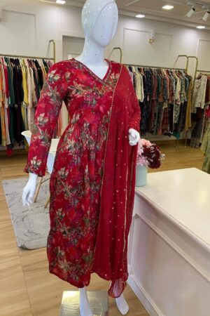 THE LIBAS COLLECTION KD-1457 MASLIN COTTON BEAUTIFUL DESIGNER SUITS ONLINE