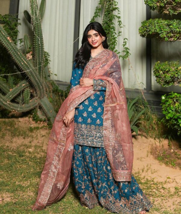 THE LIBAS LC 1264 CHINON SILK DESIGNER SHARARA ONLINE SHOPPING