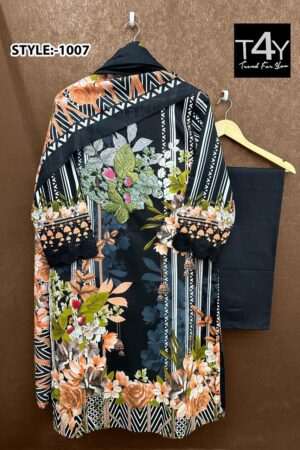 TREND FOR YOU STYLE 1007 READYMADE LAWN KURTI WITH EMBROIDERY