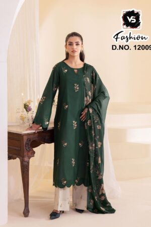 VS FASHION 12009 FAUX GEORGETTE READYMADE PAKISTANI KURTI ONLINE