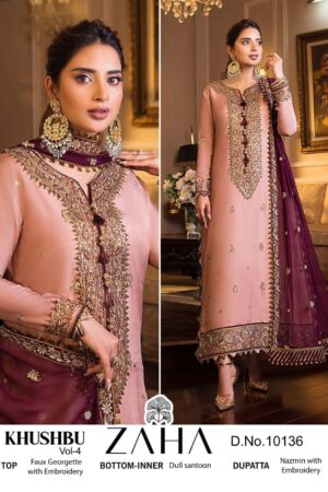 AL KHUSHBU VOL 4 ALK 10136 PAKISTANI SUITS BEST PRICE