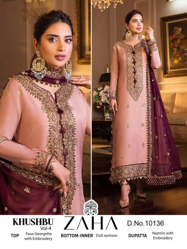 AL KHUSHBU VOL 4 ALK 10136 PAKISTANI SUITS BEST PRICE