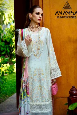 AL AMRA 476 SEMI STITCHED PAKISTANI SUITS IN SINGLE PIECE