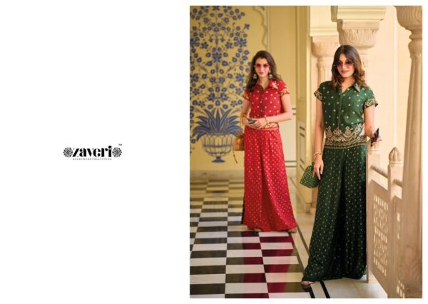 ZAVERI FARIDA 1267 CO-ORD SET COLLECTION