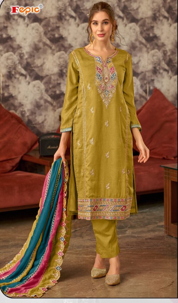 FEPIC ROSEMEEN C 1774 PRIMIUM SILK PAKISTANI SUITS WITH PRICE