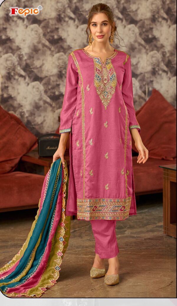 FEPIC ROSEMEEN C 1774 B PRIMIUM SILK PAKISTANI SUITS ONLINE SUPPLIER