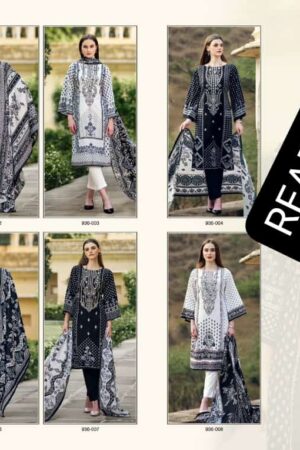BELLIZA NAIRA BLACK & WHITE EDITION -2 936 WHOLESALE PAKISTANI SUITS SURAT