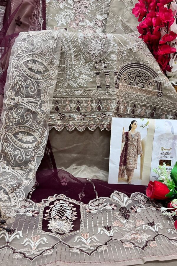 COSMOS AAYRA MULTIPLE-011 PAKISTANI SUITS AT BEST PRICE