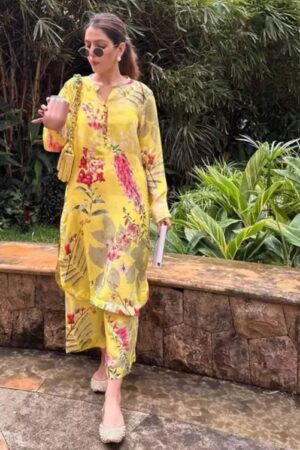 HAZZEL MARIA.B 050 LUXURY LAWN COLLECTION PAKISTANI SUITS ONLINE