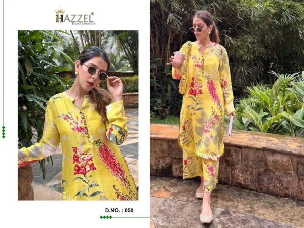 HAZZEL MARIA.B 050 LUXURY LAWN COLLECTION PAKISTANI SUITS ONLINE (1)