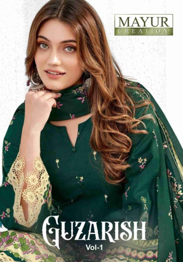 MAYUR CREATION GUZARISH VOL 1 WHOLESALE PAKISTANI SUITS ONLINE