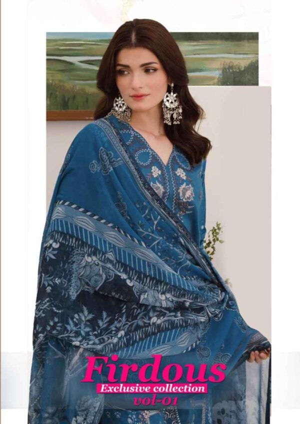 NANDGOPAL PRINT JETPUR FIRDOUS VOL-1 KARACHI PAKISTANI SUITS