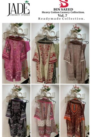 JADE BIN SAEED VOL 7 DESIGNER READYMADE PAKISTANI KURTI