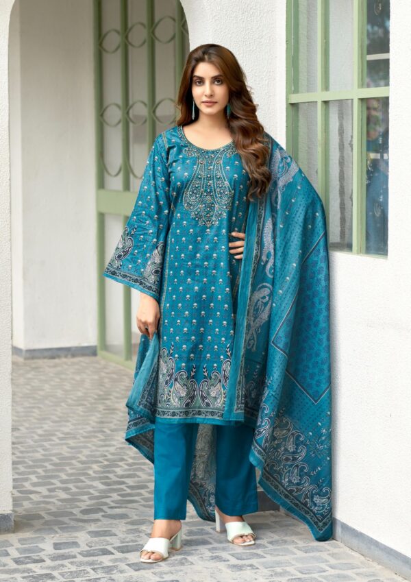 YASHIKA TRENDS NAYRA. A COTTON PRINTED PAKISTANI SALWAR SUITS