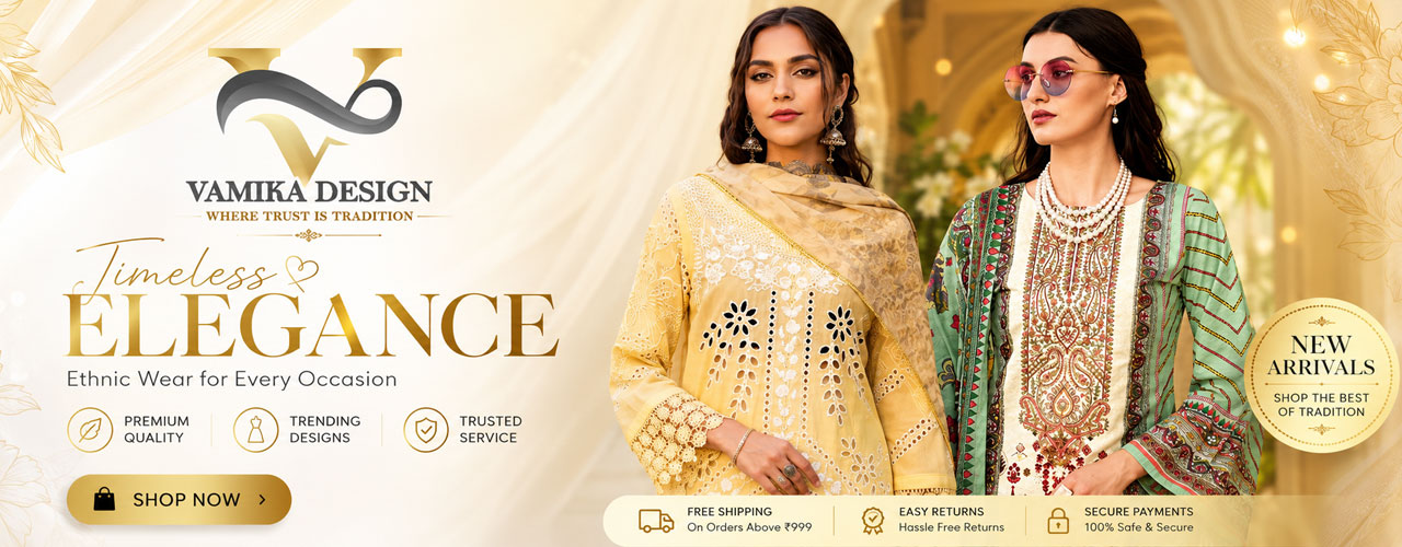 Vamika Design  – Ethnic Wear for Every Occasion