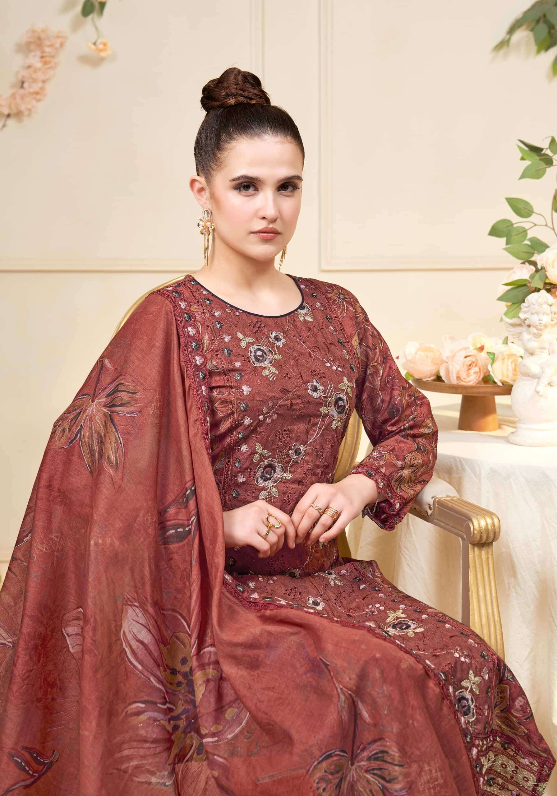 ALOK SUITS YOUR LIBAAS VOL 3 PURE COTTON SUITS SET SURAT WHOLESALE - Image 4